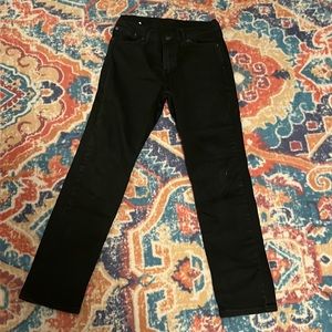 Levi’s Black Straight leg Jean